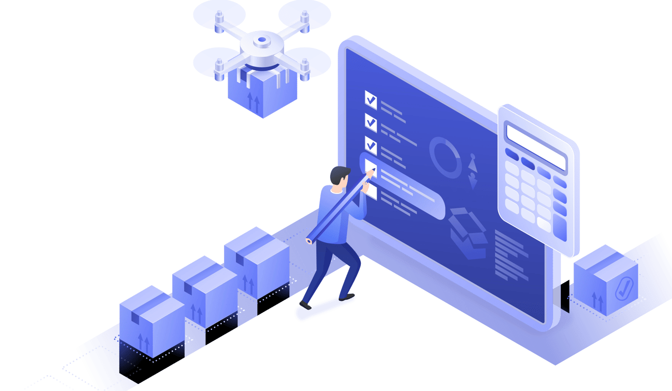 Omniful’s AI-powered Warehouse Management System (WMS) optimizing warehouse operations in Kuwait with automated inventory tracking, smart order fulfillment, and real-time logistics insights.