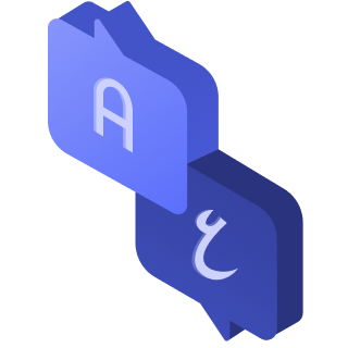 Multi-Language Interface Icon