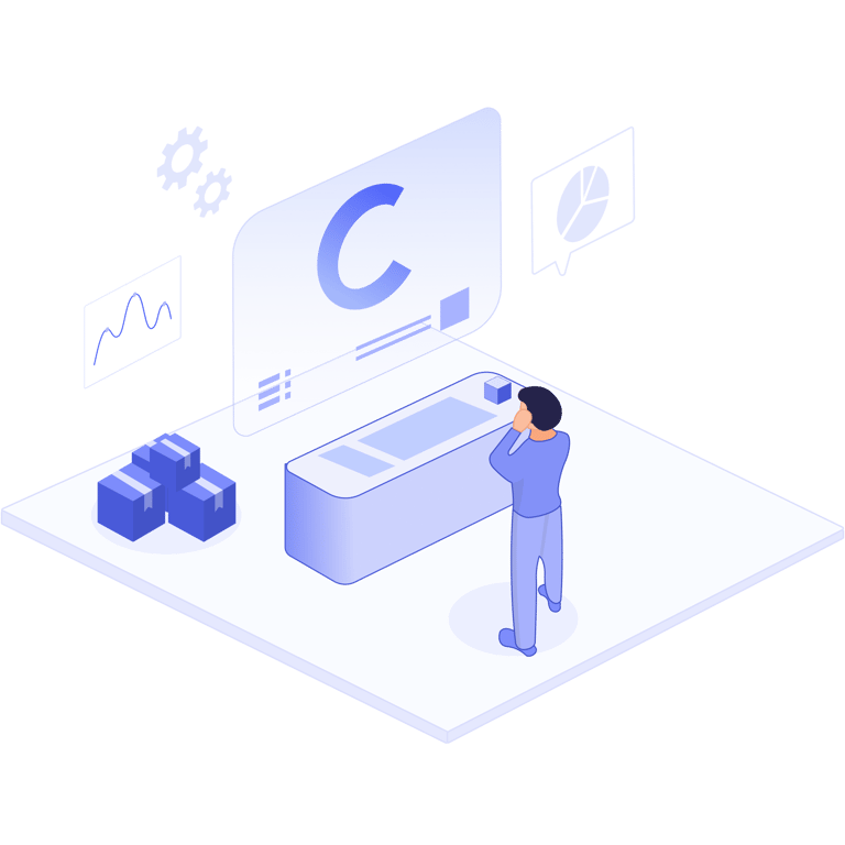 Real-time shipment tracking and analytics for enhanced visibility, featuring a business professional analyzing live data on a digital dashboard, optimizing transparency and decision-making in logistics and supply chain management.