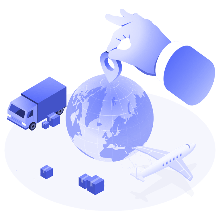 Omniful’s AI-powered Transportation Management System (TMS) optimizing global logistics with real-time tracking, route optimization, and seamless freight management for efficient deliveries.