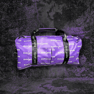 Purple Wave Travel Bag