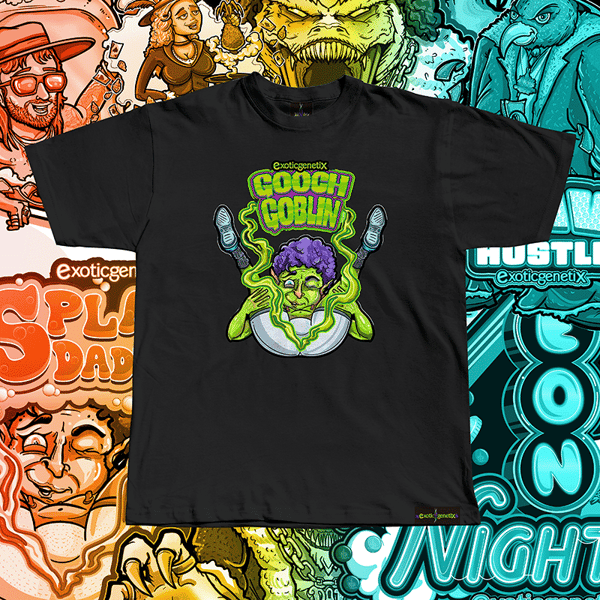 Gooch Goblin Strain T-Shirt – Exotic Genetix