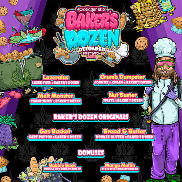 Bakers Dozen Reloaded Box Set – Exotic Genetix