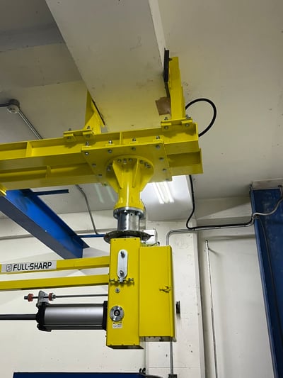 Tay nâng trợ lực treo trần 120 kg nâng khuôn vào máy CNC - ảnh 8
