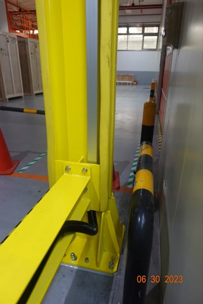 Thanh ray 500kg treo pa lăng điện kèm bộ khung kết cấu - ảnh 23