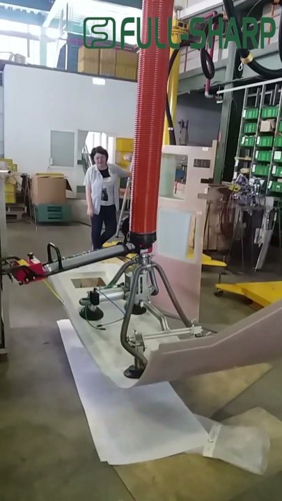Thiết bị nâng hạ hút chân không tấm kim loại cong kích thước lớn