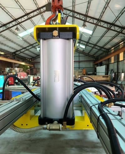 Mặt hút chân không dùng cơ 300 kg, nâng tấm không cần điện - ảnh 3