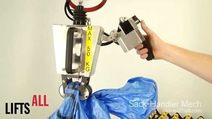 Thiết bị nâng hạ kẹp bao hàng -Thiết bị nâng bao, túi hàng các loại