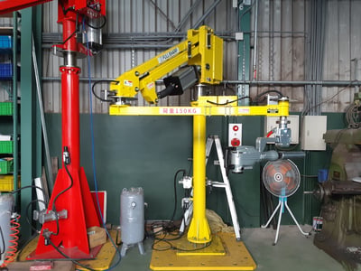 Column-Mounted Pneumatic Manipulator for Hitachi Drill Support - ảnh 2