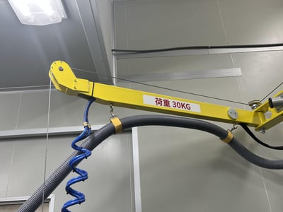 Aluminum Rail Jib Crane with Anver Vacuum Lifter for Bags - ảnh 47