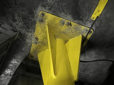 Aluminum Rail Jib Crane with ANVER Vacuum Tube Lifter for Bag Handling - ảnh 2
