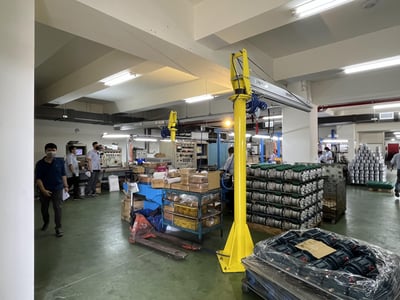 Pneumatic Assist Jib Crane for Workshops - photo 10