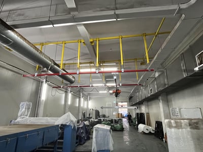 Overhead Rail and Electric Hoist for Lifting Material Rolls - ảnh 10