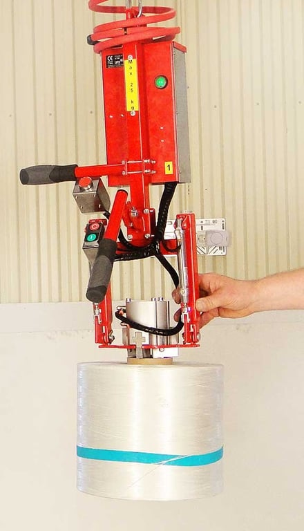 Lifts All roll gripper with inner core grip 89-10276