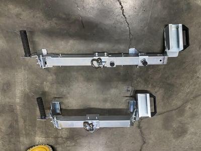 Suspended Pneumatic Jib Crane on 5T Rail with 200 kg Plastic Tray Gripper - ảnh 24