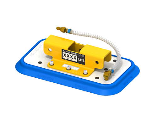 Bộ gá mặt hút chữ nhật PA1220-S-3
