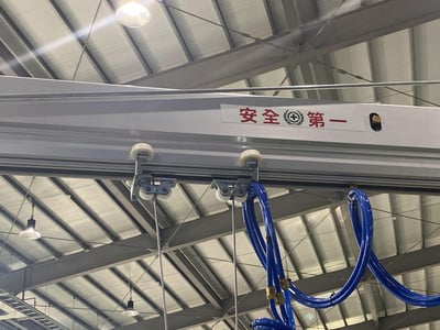Pneumatic Jib Crane with Vacuum Lifting Pad for Sheet Materials - ảnh 7