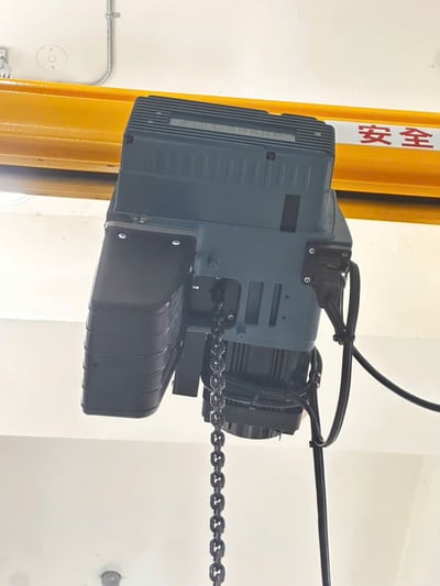 Thanh ray KBK 500kg treo tời servo nâng phôi, khuôn cho máy CNC - ảnh 2