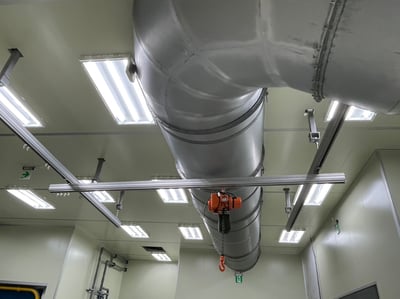 Thanh ray nhôm treo trần, treo pa lăng điện cho nhà xưởng - ảnh 29