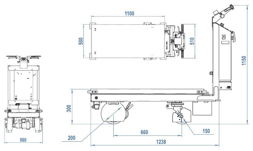 Bản vẽ kích thước FS-JustinGo