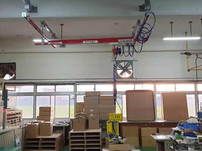 Ceiling-Mounted 5T Rail with KITO Hand Chain Hoist, 100 kg Capacity - ảnh 1