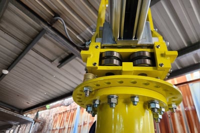 Cầu trục xoay khí nén 80 kg với tool nâng khay nhựa - ảnh 7