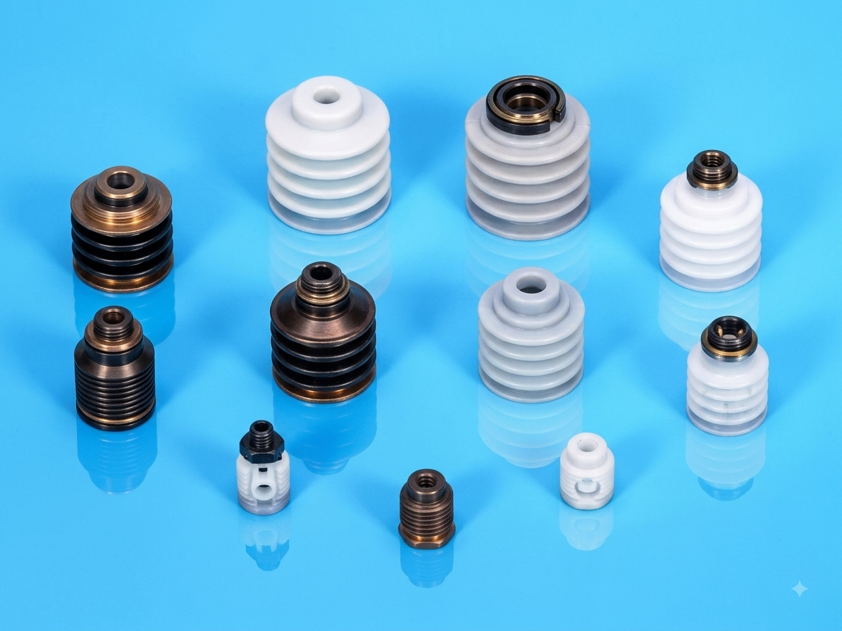 BL multiple bellows vacuum cups