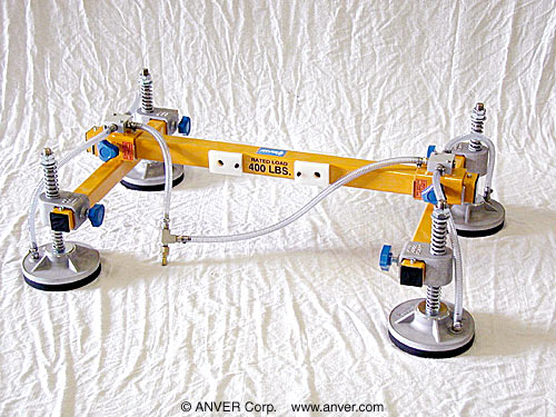 ANVER LF40M4-36-2/24FP: lifting & handling porous materials 5 ft x 3 ft (1.5 m x 1.0 m) up to 400 lb (181 kg)