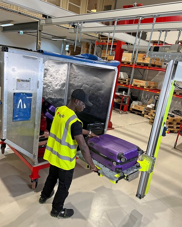 Lifts All e-CLS – electric container loading system