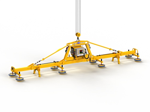 ANVER 8-pad vacuum lifting frame
