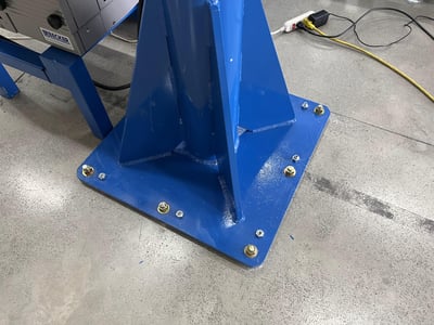 Fixed-Base Aluminum Rail Jib Crane with KITO Hoist for Carton Box Suction - ảnh 3