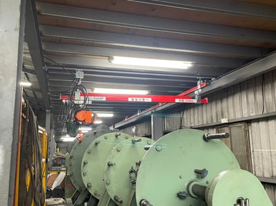 Thanh ray 5T treo pa lăng điện cho khu thao tác trong xưởng - ảnh 16