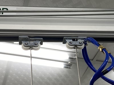 Pneumatic Jib Crane with Hook for CNC Machine Loading, 80 kg Capacity - ảnh 5