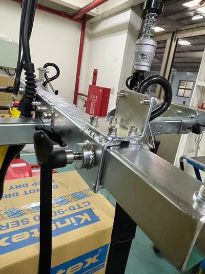 Thanh ray thép 200 kg treo trần, tuyến ray treo pa lăng điện - ảnh 53
