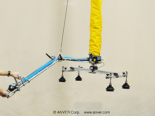 Ống hút chân không ANVER VT140 nâng vỏ chụp quạt bằng nhôm đến 45 kg