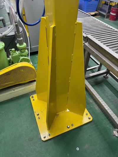 Bộ khung hai cột ray 200 kg treo air balancer và tool kẹp ắc quy - ảnh 10
