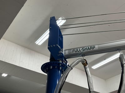 Fixed-Base Aluminum Rail Jib Crane with KITO Hoist for Carton Box Suction - ảnh 9