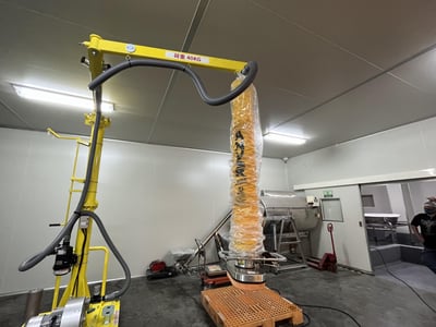 Aluminum Rail Jib Crane with Anver Vacuum Lifter for Bags - ảnh 30