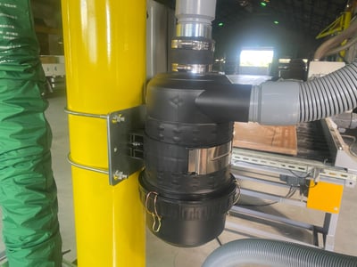Cầu trục xoay treo thiết bị nâng chân không hút thùng giấy - ảnh 11