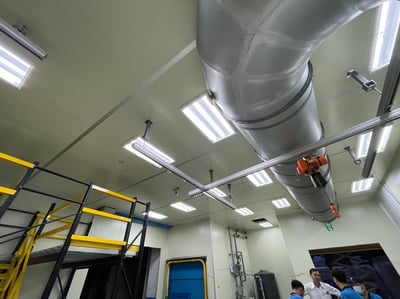 Thanh ray nhôm treo trần, treo pa lăng điện cho nhà xưởng - ảnh 28