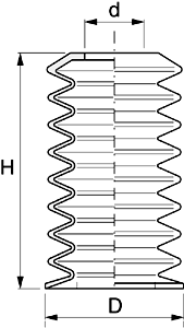 Bản vẽ giác hút BP40-SIT