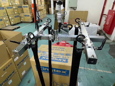 Thanh ray thép 200 kg treo trần, tuyến ray treo pa lăng điện - ảnh 17