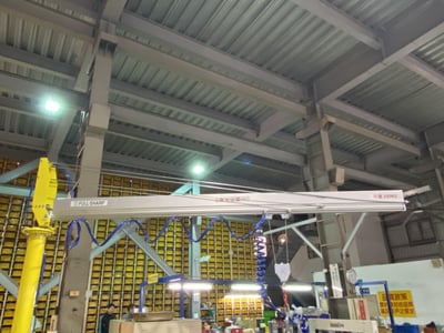 Mobile Base Pneumatic Jib Crane with Multi-Pad Vacuum Lifter for Cartons - ảnh 10