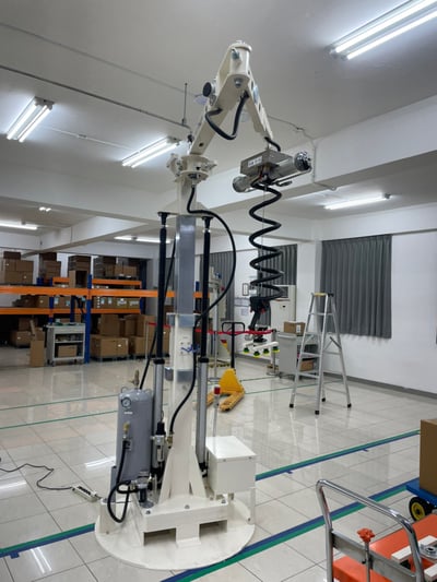 Cầu trục xoay khớp nối đế di động Lifts All hút thùng giấy - ảnh 19