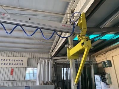 Pneumatic Jib Crane with Vacuum Lifting System for Metal Sheets - ảnh 7