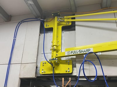 Wall-Mounted Jib Crane with Lifts All Vacuum Lifter for Carton Boxes - ảnh 2