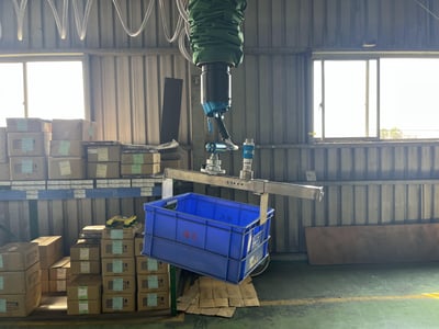 Thanh ray 5T tải 200 kg treo thiết bị nâng chân không hút thùng - ảnh 11