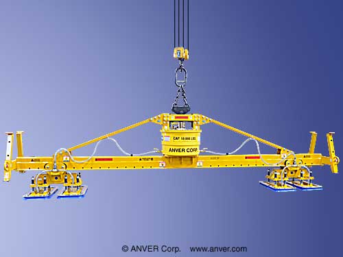 ANVER M1000M4-230-2/TCP four pad mechanical vacuum lifter