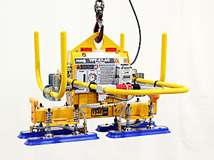 Custom pad attachment for vacuum lifter