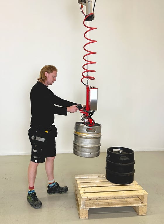 Lifts All Mechanical Keg Gripper – 70 kg